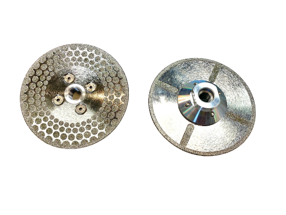 LEOPARD ELECTROPLATED DIAMOND DISC  125 mm.  M14