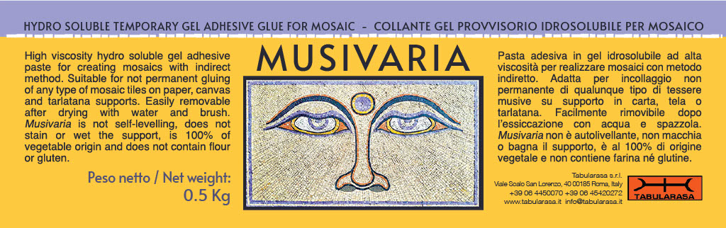 MUSIVARIA MOSAIC GLUE Kg. 2,5
