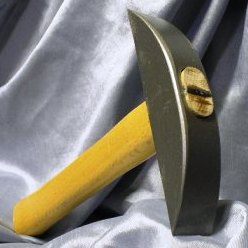 MEDIUM CARBIDE-TIPPED WIDIAM MOSAIC HAMMER