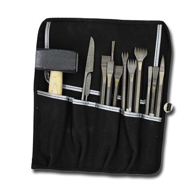 HAND BEGINNERS STEEL CARVING SET