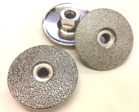 "OVO" VACUUM BRAZED DIAMOND CUP  80 mm. FLANGE M14