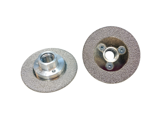 FULL FACE VACUUM BRAZED DIAMOND DISC  65 mm. M14