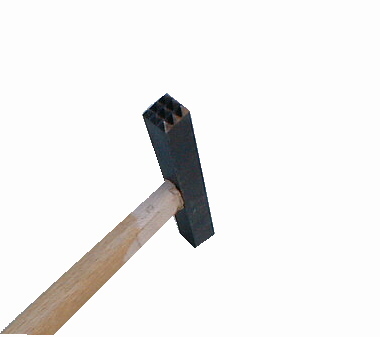 Bush Hammer 12x12 mm. 9/16 bits gr.100