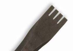 STEEL FLAT TOOTH CHISEL (F428) 4 TEETH