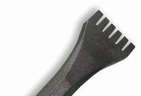 STEEL FLAT TOOTH CHISEL (F430) 6 TEETH