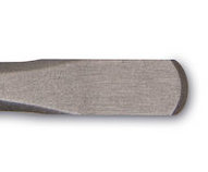 HARDENED STEEL ROUND CHISEL SHANK 10 mm. CUT 13 mm.