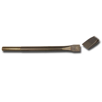 STEEL FLAT CHISEL 12.5 mm. SHANK 06 mm CUT