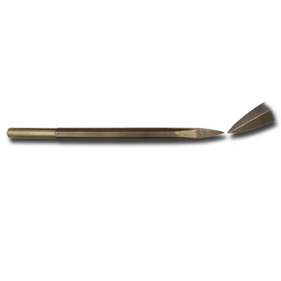 STEEL POINT CHISEL SHANK 12.5  STEM 16 MM.