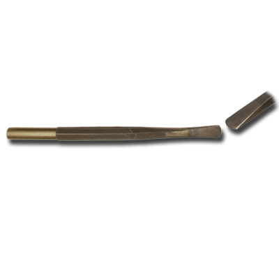 STEEL ROUND CHISEL SHANK 12.5 MM. SIZE 12 MM. WIDTH  09 MM.