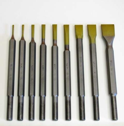 TOOLS WITH SHANK mm. 12.5