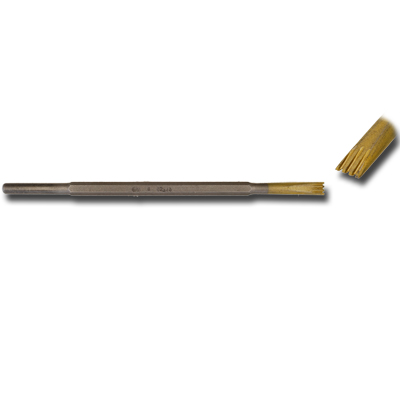 CARBIDE TOOTH CHISEL 4 TEETH mm.8 - mm.7.5 SHANK