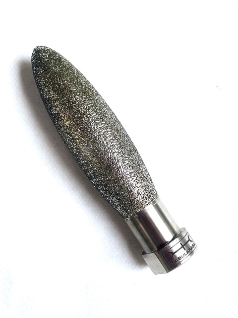 "OVAL" DIAMOND ELECTROPLATED BIT   25x80 mm. M14