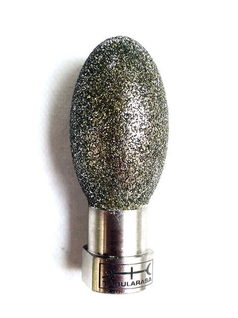 "OVAL" DIAMOND ELECTROPLATED BIT   30x50 mm. M14