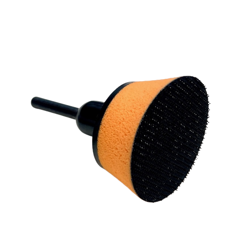 VELCRO SOFT BACKING PAD  50 mm. SHANK 6 mm.